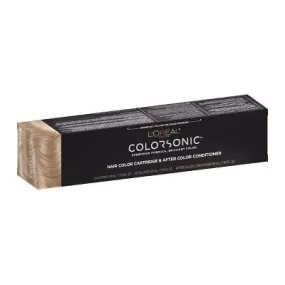 New - L'Oreal Paris Colorsonic Ammonia Free Permanent Hair Color Cartridge - Device Sold Separately - Medium Blonde Ash 8.5A