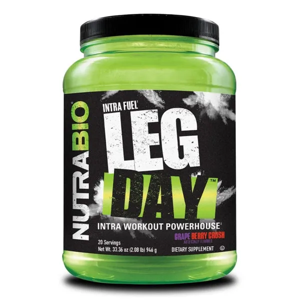 NutraBio Leg Day 20 Servings