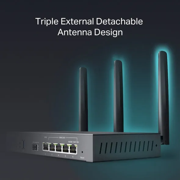 Omada ER706W AX3000 WiFi 6 Gigabit VPN Mesh Router