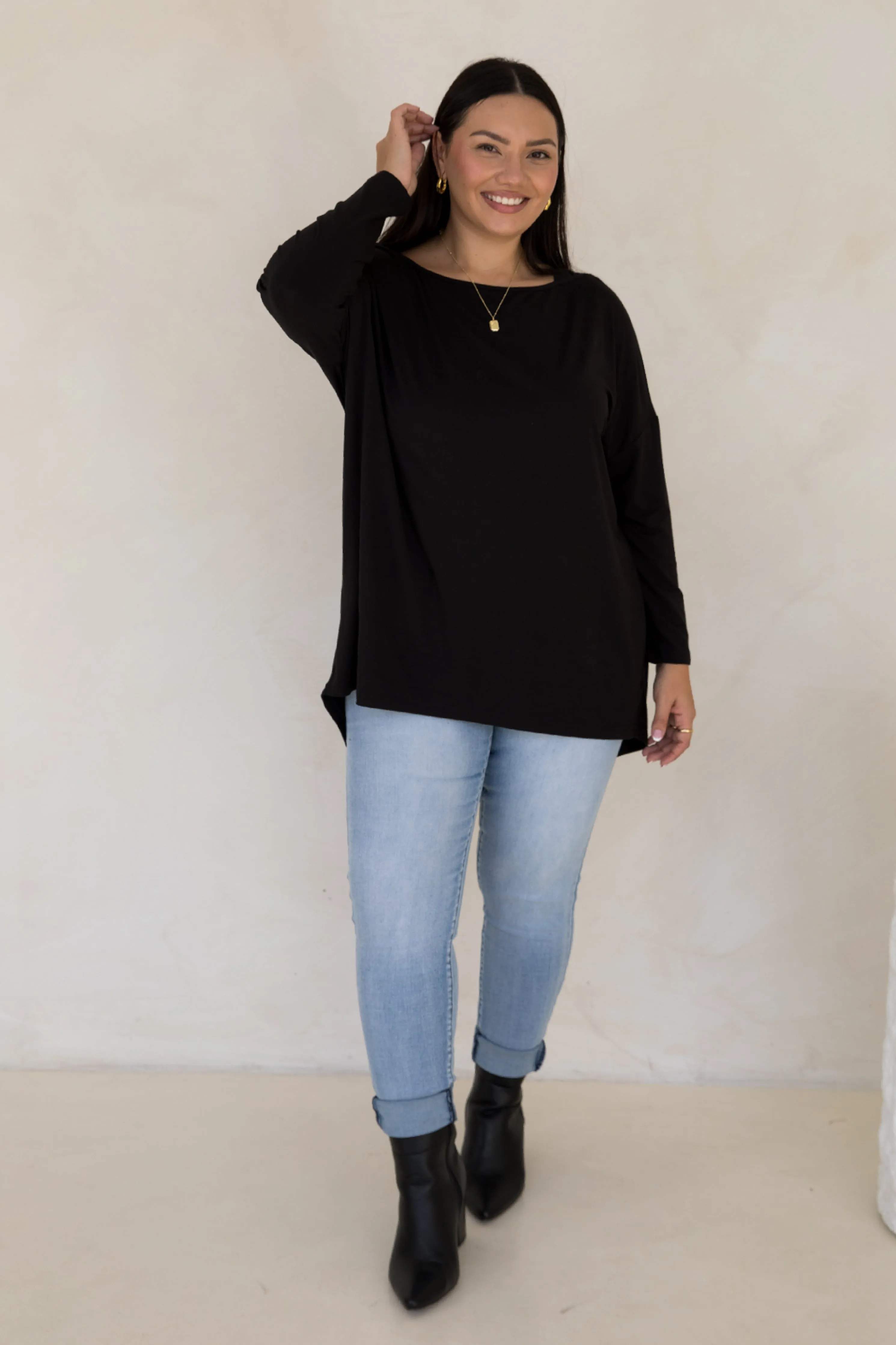 Pippa Top in Black