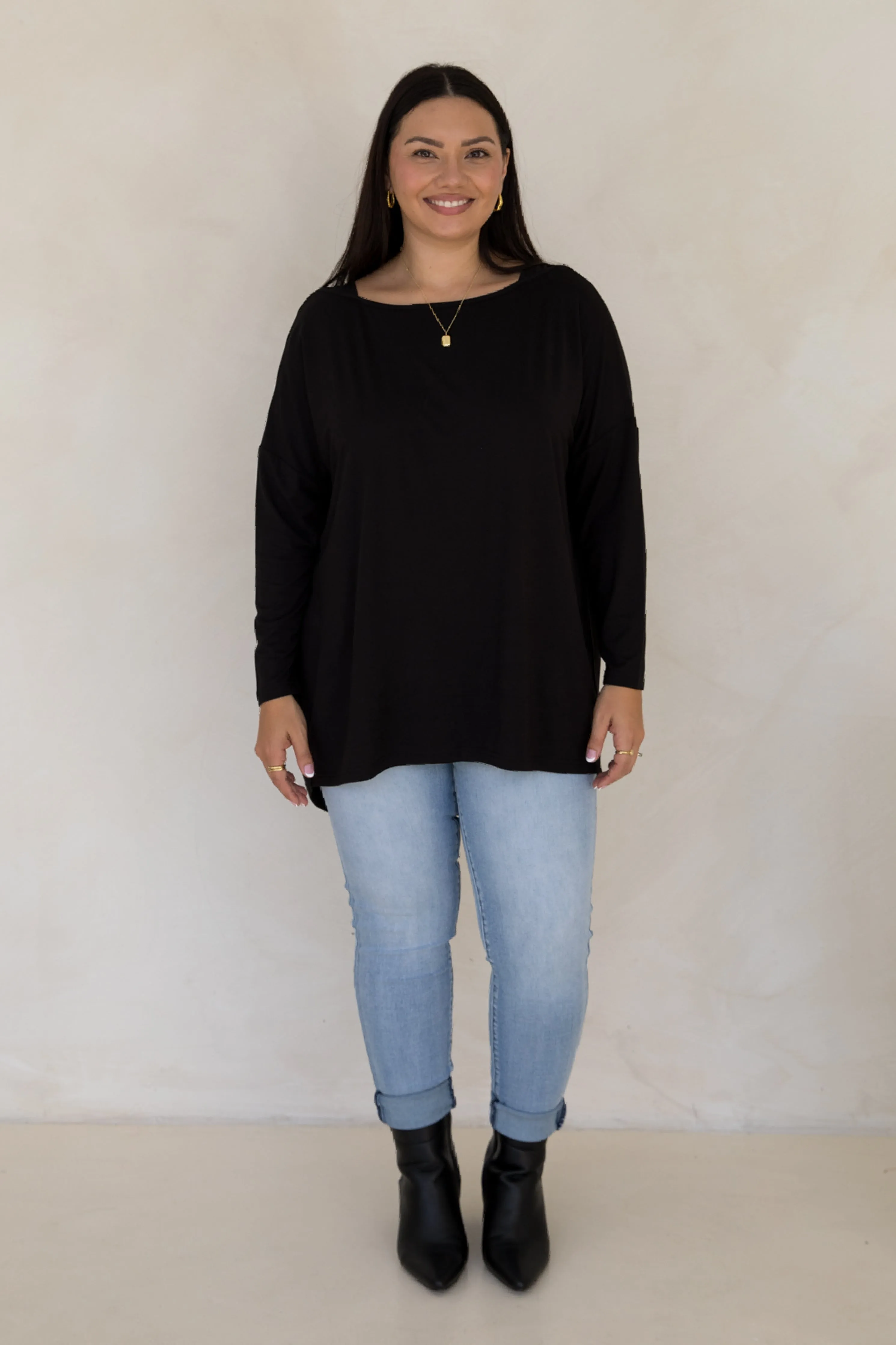 Pippa Top in Black