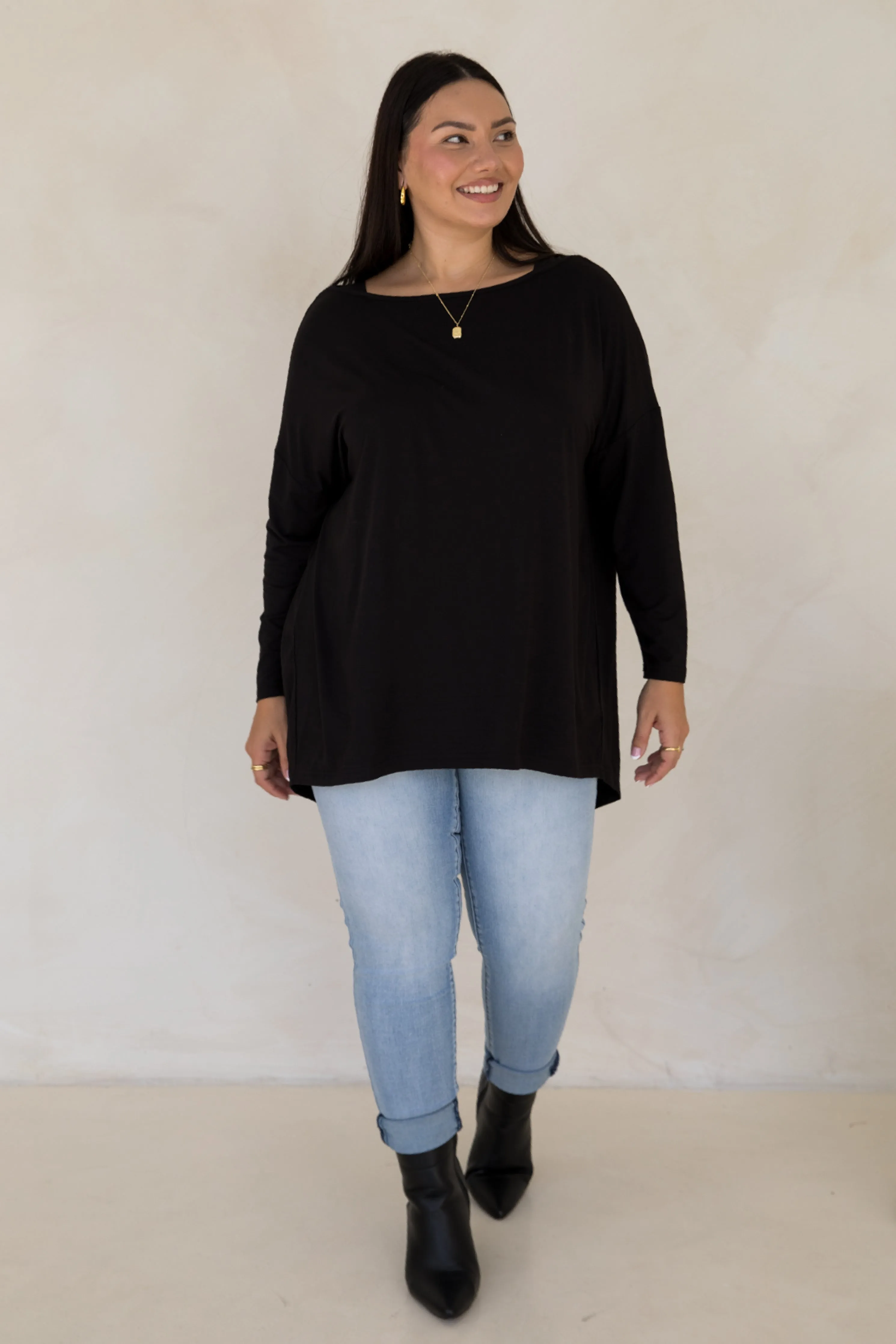 Pippa Top in Black