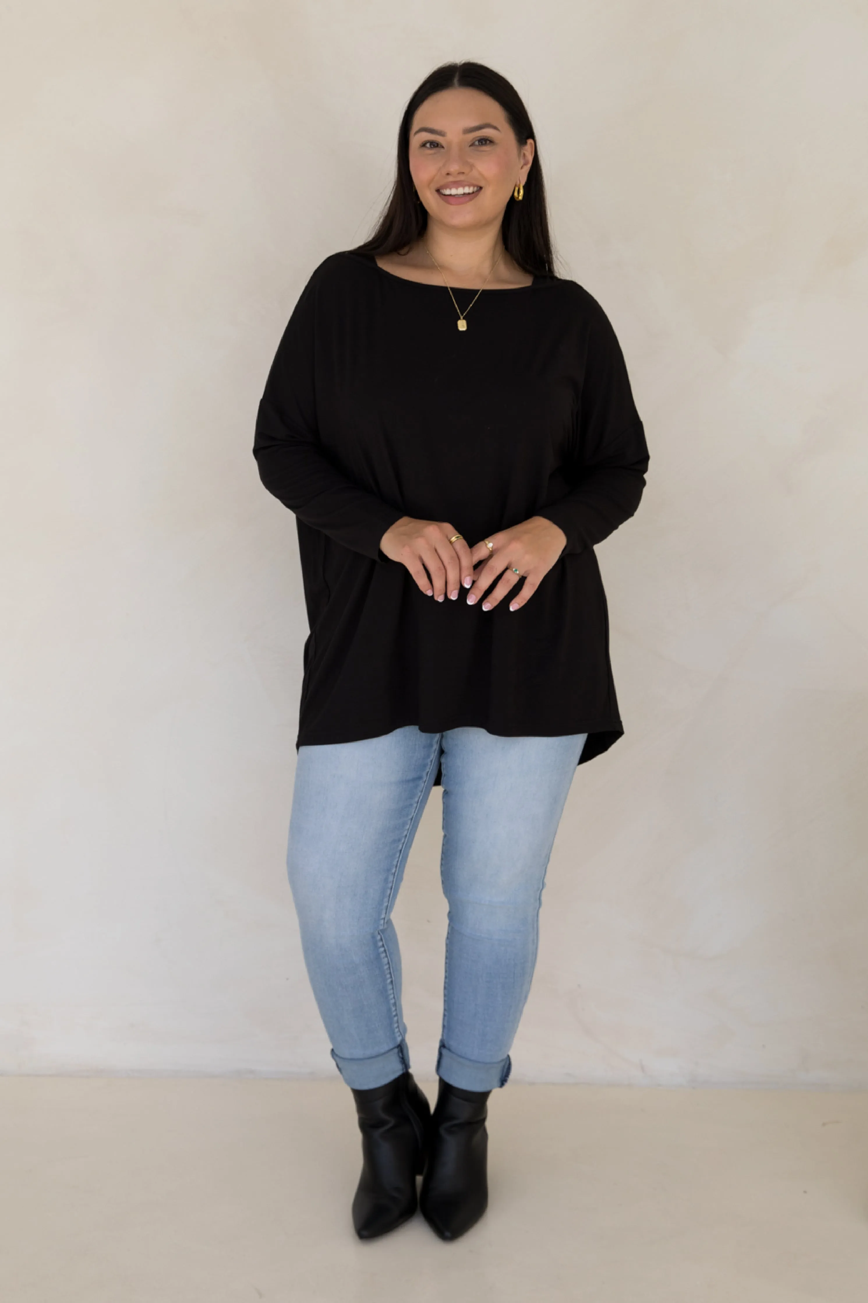 Pippa Top in Black