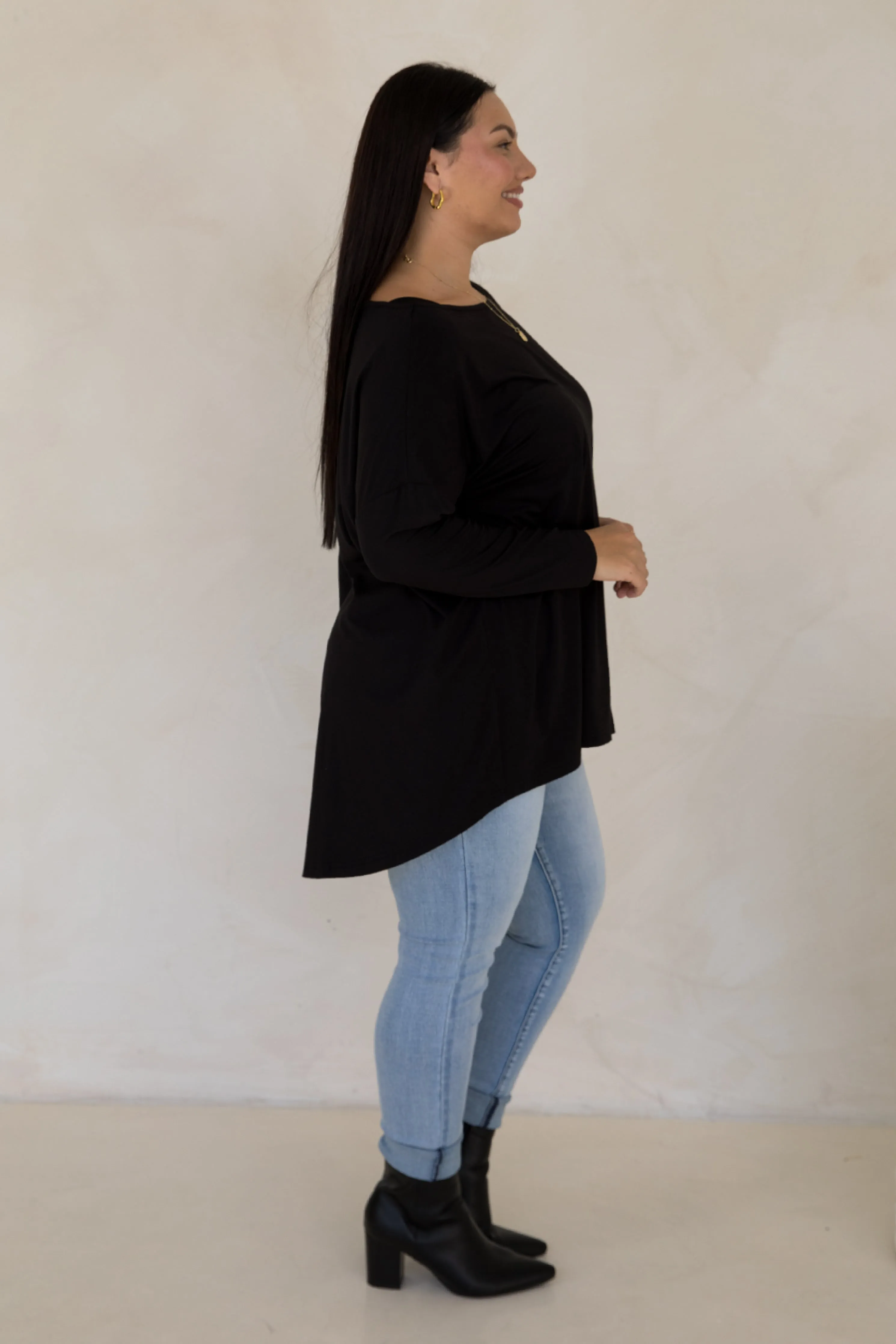 Pippa Top in Black