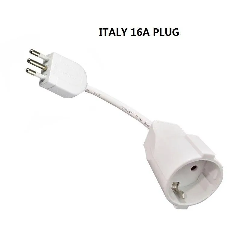 Power Extension Cord Male Plug to Female Socket Adapter Power Cable Conversion For 3000W wire core 13/16A