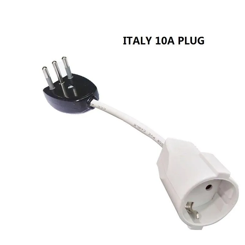 Power Extension Cord Male Plug to Female Socket Adapter Power Cable Conversion For 3000W wire core 13/16A