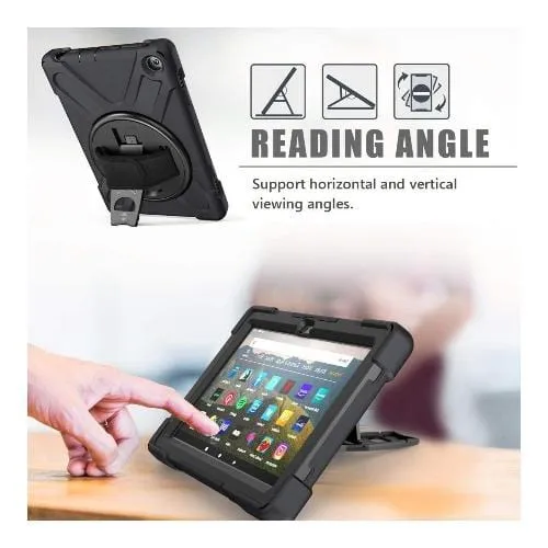 Raider Series Hand Strap Case - Amazon Kindle Fire HD 8 and HD 8 Plus