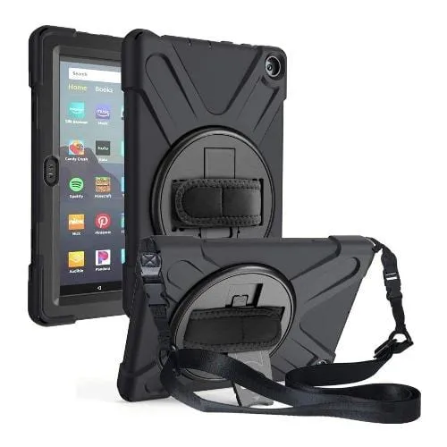 Raider Series Hand Strap Case - Amazon Kindle Fire HD 8 and HD 8 Plus