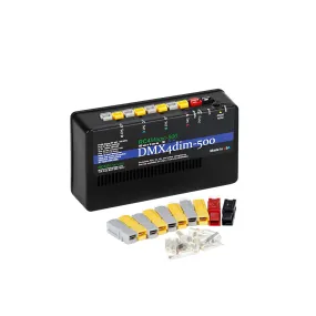 RC4M-900SX DMX4dim-500 High Power 4-Channel Wireless Dimmer