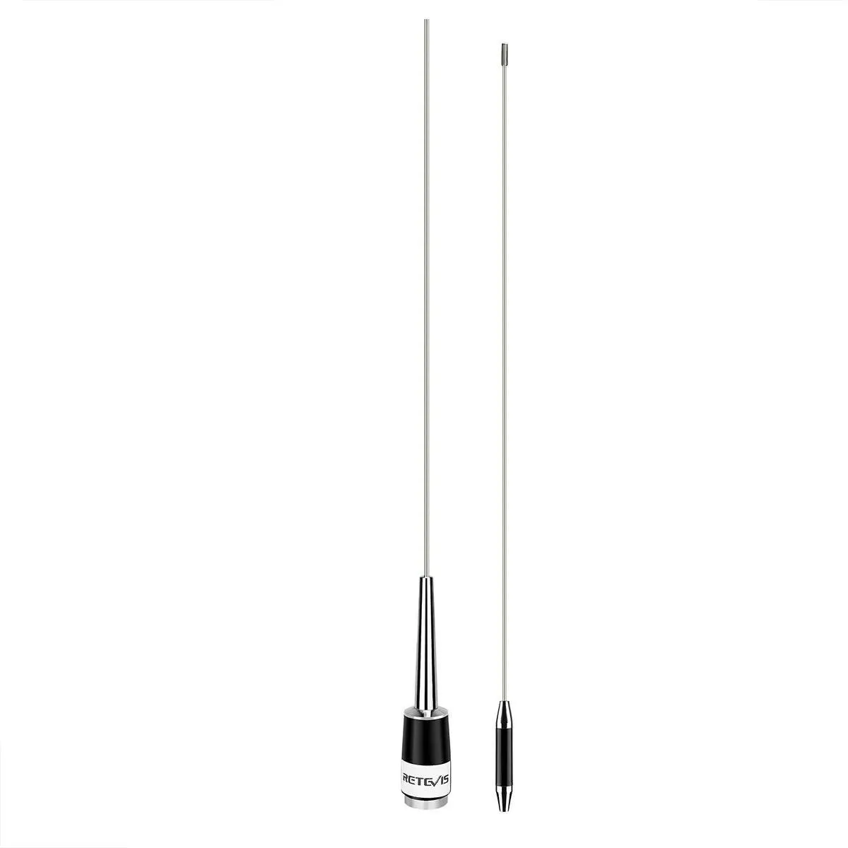 Retevis MA08 Omni-Directional Mobile Car Antenna Walkie Talkie Radio VHF 136-174MHz 50W 2.15dBi with PL259/SL16-J/M Connector