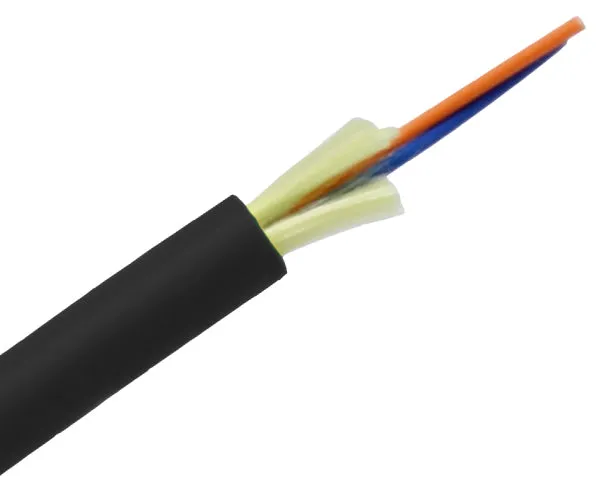 Tight Buffer Distribution Plenum Fiber Optic Cable, Multimode OM1, Corning Fiber, Indoor/Outdoor