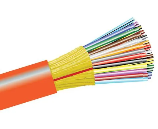 Tight Buffer Distribution Plenum Fiber Optic Cable, Multimode, OM1, Indoor/Outdoor