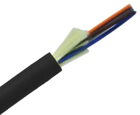 Tight Buffer Distribution Plenum OFNP Fiber Optic Cable, Multimode, OM1, Indoor/Outdoor