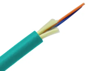 Tight Buffer Distribution Riser OFNR Fiber Optic Cable, Multimode, OM3, Corning Fiber, Indoor