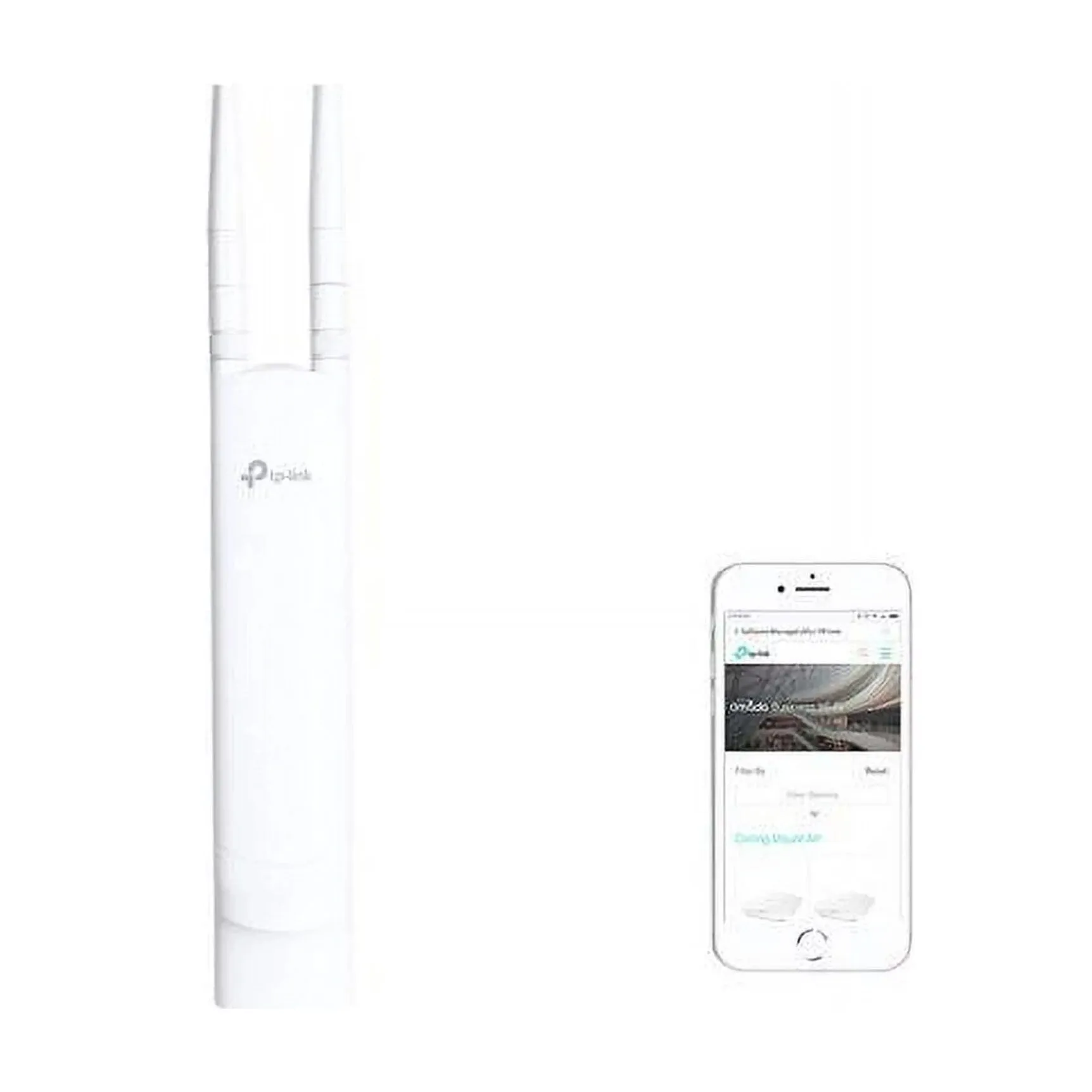 TP-Link EAP110-Outdoor V3 Omada N300 Wireless Outdoor Access Point, WiFi Coverage Up to 200m