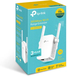 TP-Link TL-WA855RE V2 N300 Universal Range Extender, Broadband/Wi-Fi Extender, Wi-Fi Booster/Hotspot