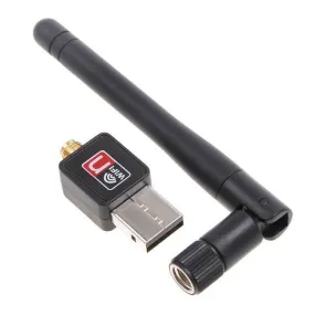 USB Adapter Wireless 150mbps WiFi Receiver Antena