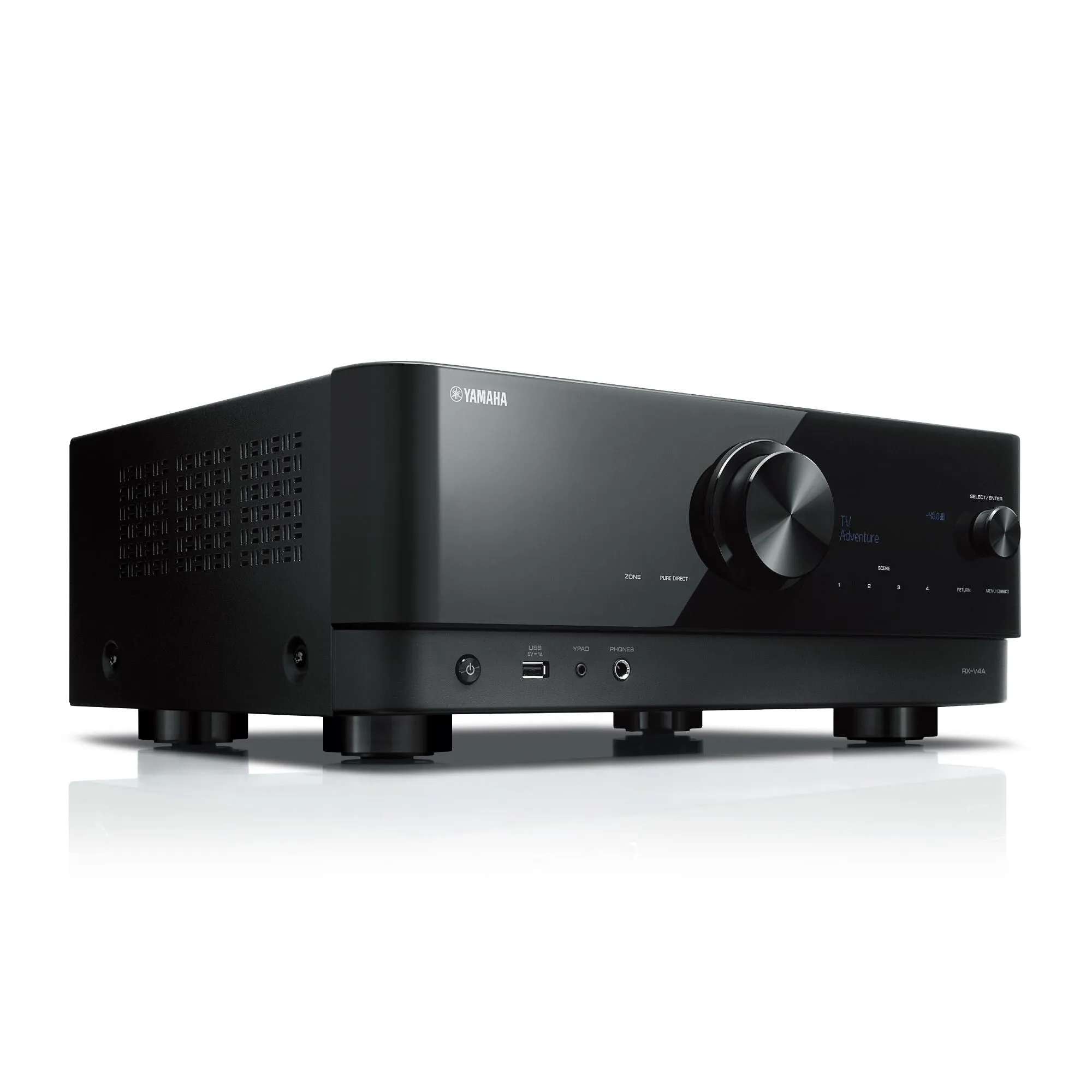 Yamaha RX-V4A 5.2-Channel AV Receiver with 8K HDMI and MusicCast